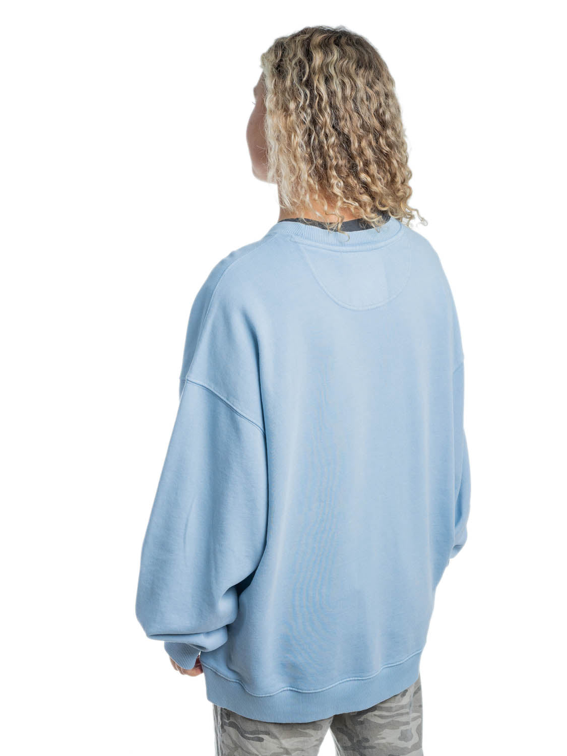 Surfer Girl Crew | Dyed Blue