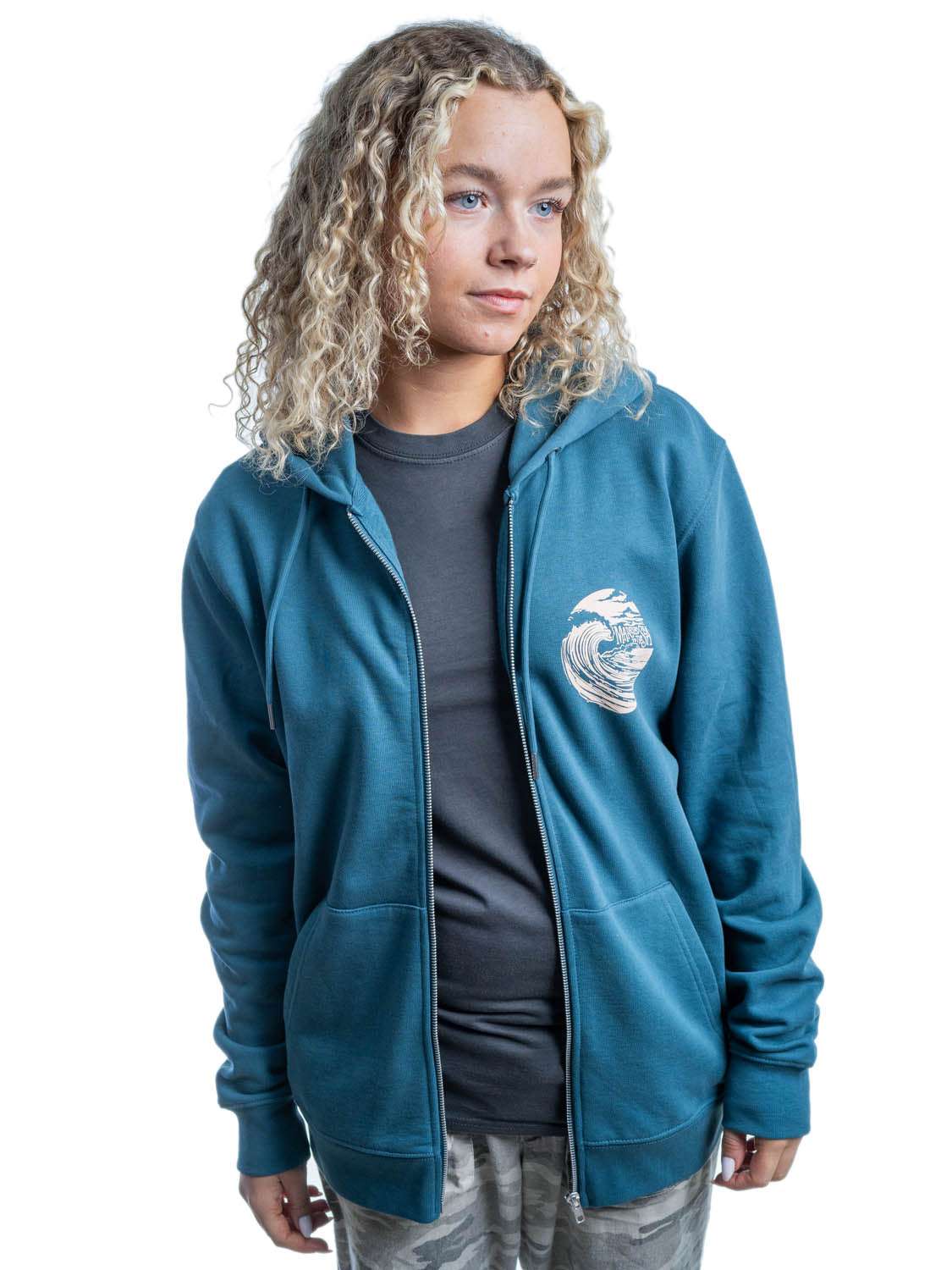 Wavery Zip Hood | Stargazer