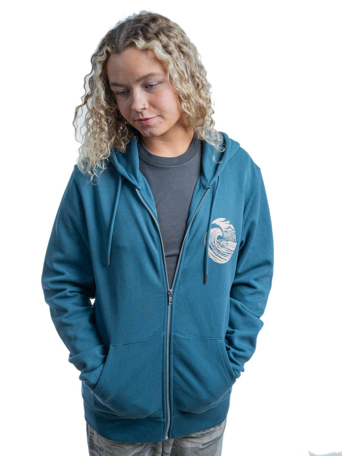 Wavery Zip Hood | Stargazer