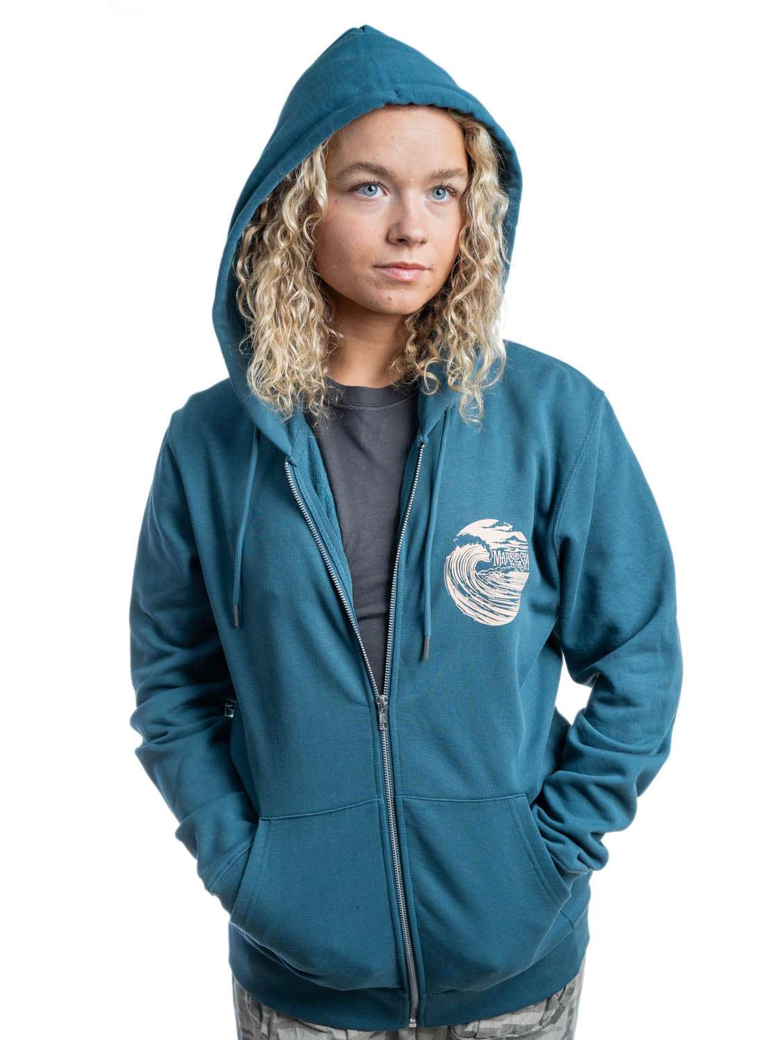 Wavery Zip Hood | Stargazer