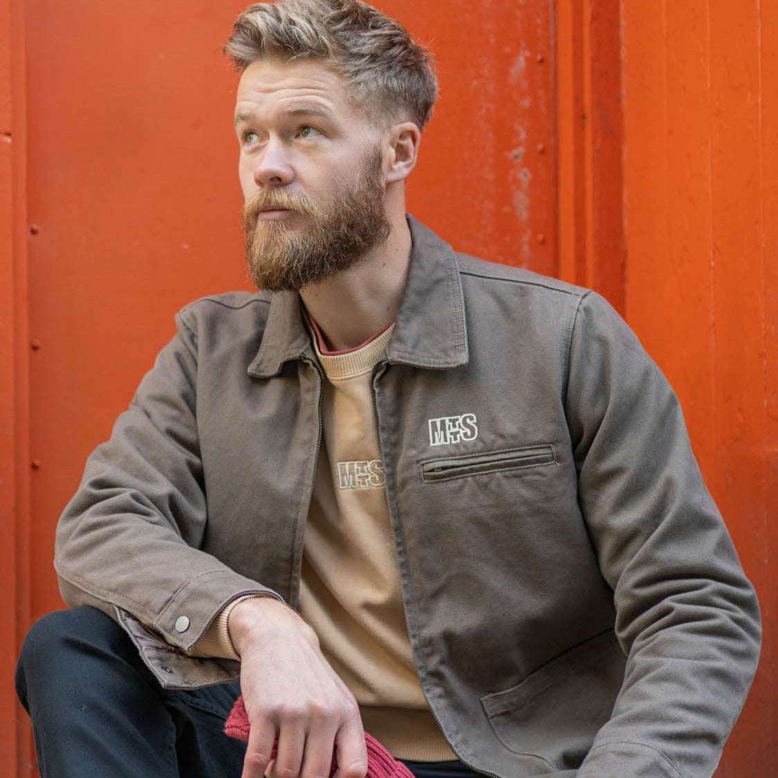 MTTS Canvas Heavy Jacket | Walnut