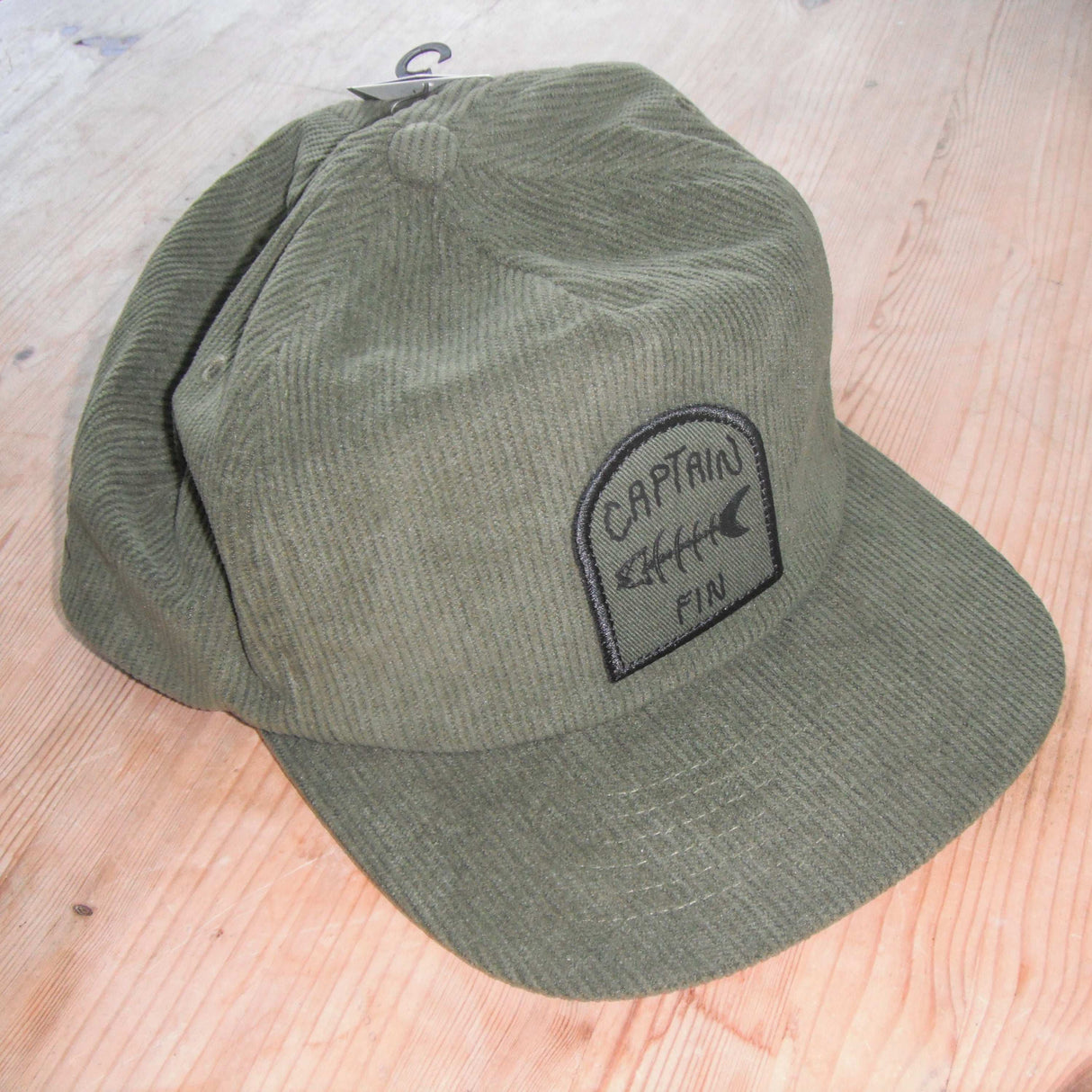 Captain Fin - Bones Adj Cap | Black