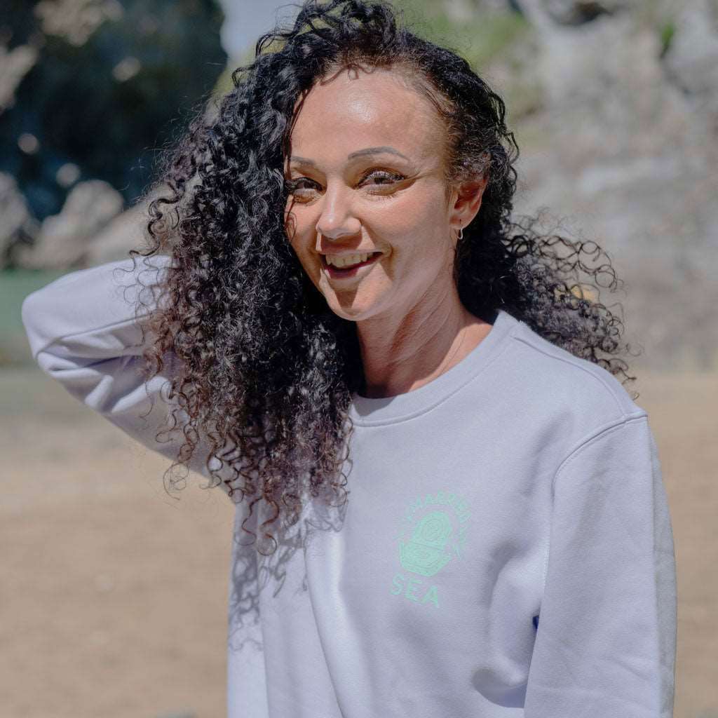 Diver Crew Neck Sweatshirt | Parma Purple -  - Married to the Sea Surf Shop -