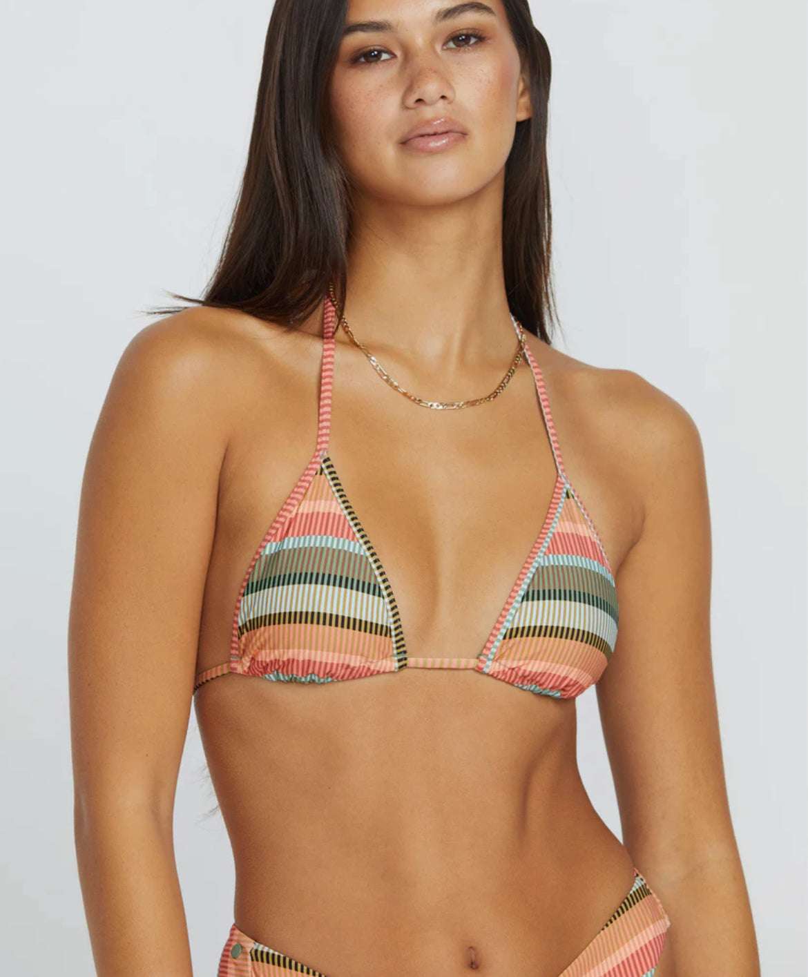 Volcom | Sol Song Slide Triangle Bikini | Multi