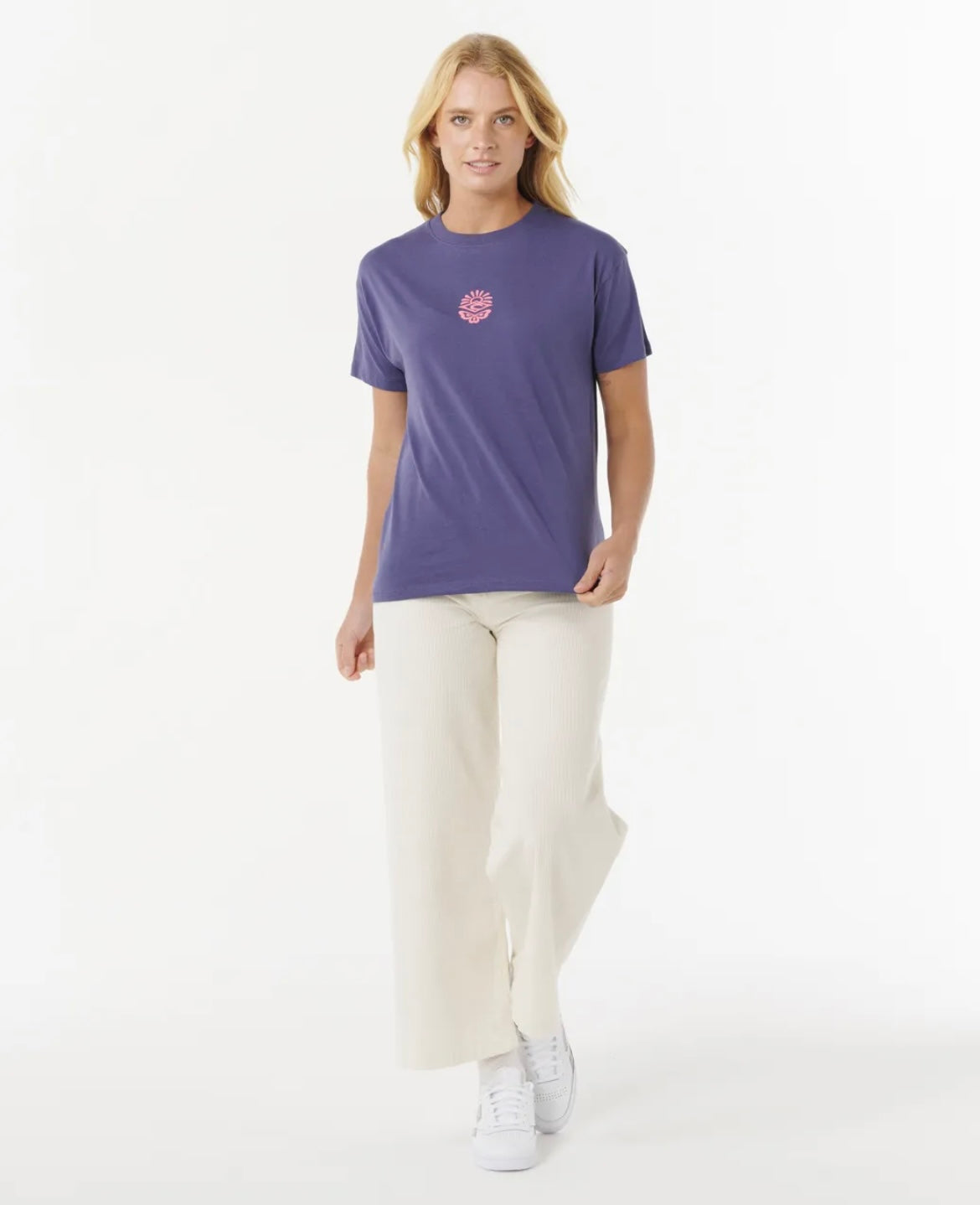 Rip Curl - Icons of Surf Relaxed Tee| Moonlight Blue