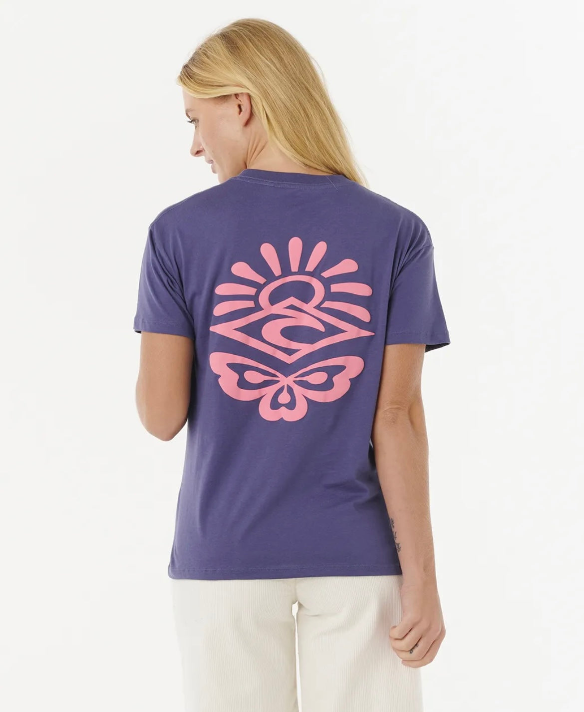 Rip Curl - Icons of Surf Relaxed Tee| Moonlight Blue