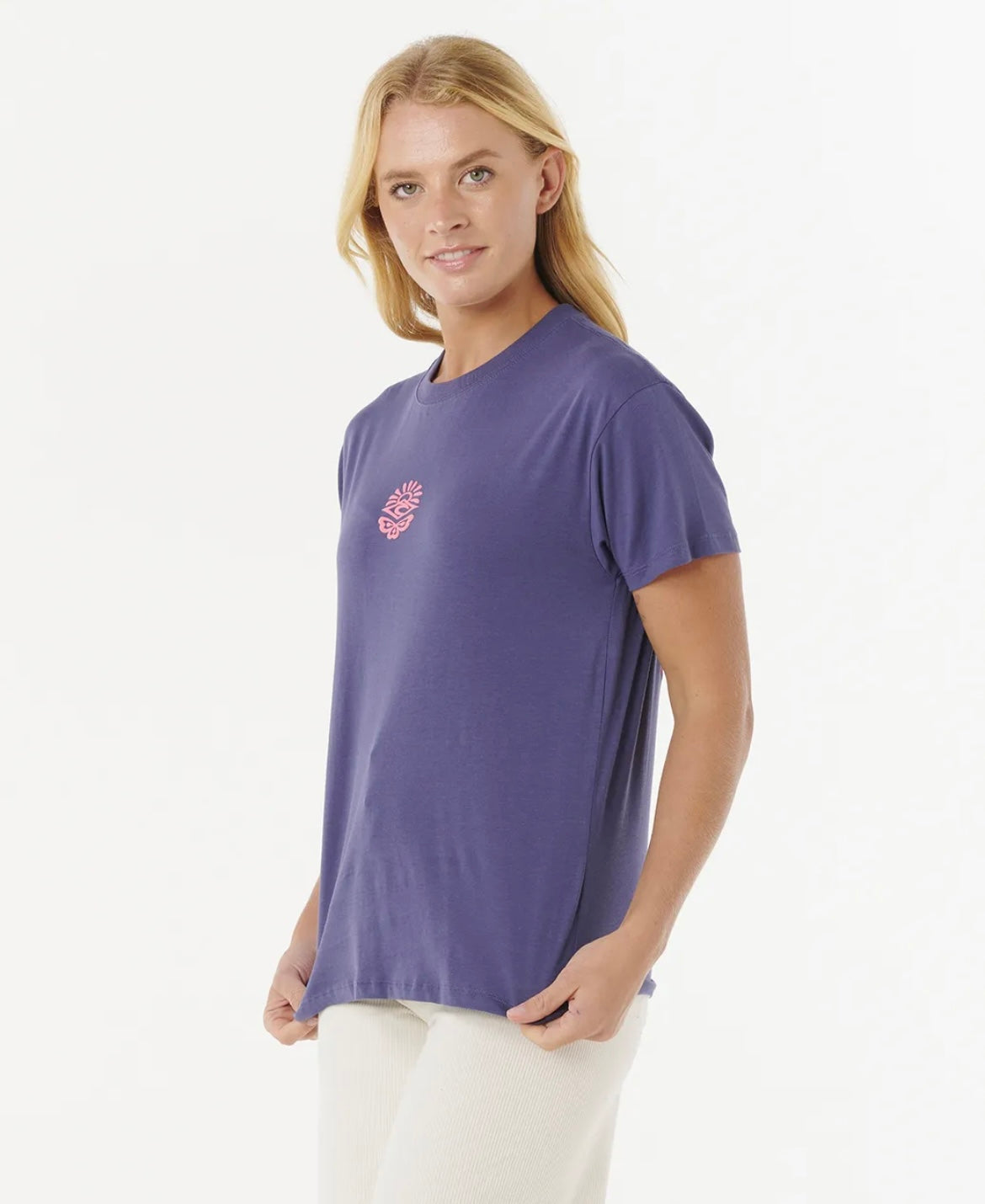 Rip Curl - Icons of Surf Relaxed Tee| Moonlight Blue