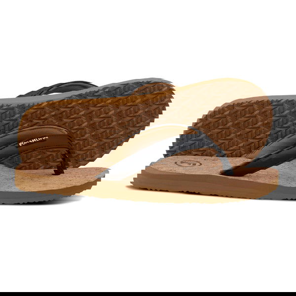 GOLDIE EARTH - WOMENS FLIP FLOPS - LATTE BROWN - Foamlife - Married to the Sea Surf Shop