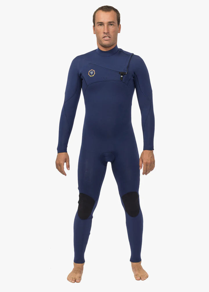 Vissla - 7 Seas 4/3 Chest Zip Full Suit Wetsuit | Naval