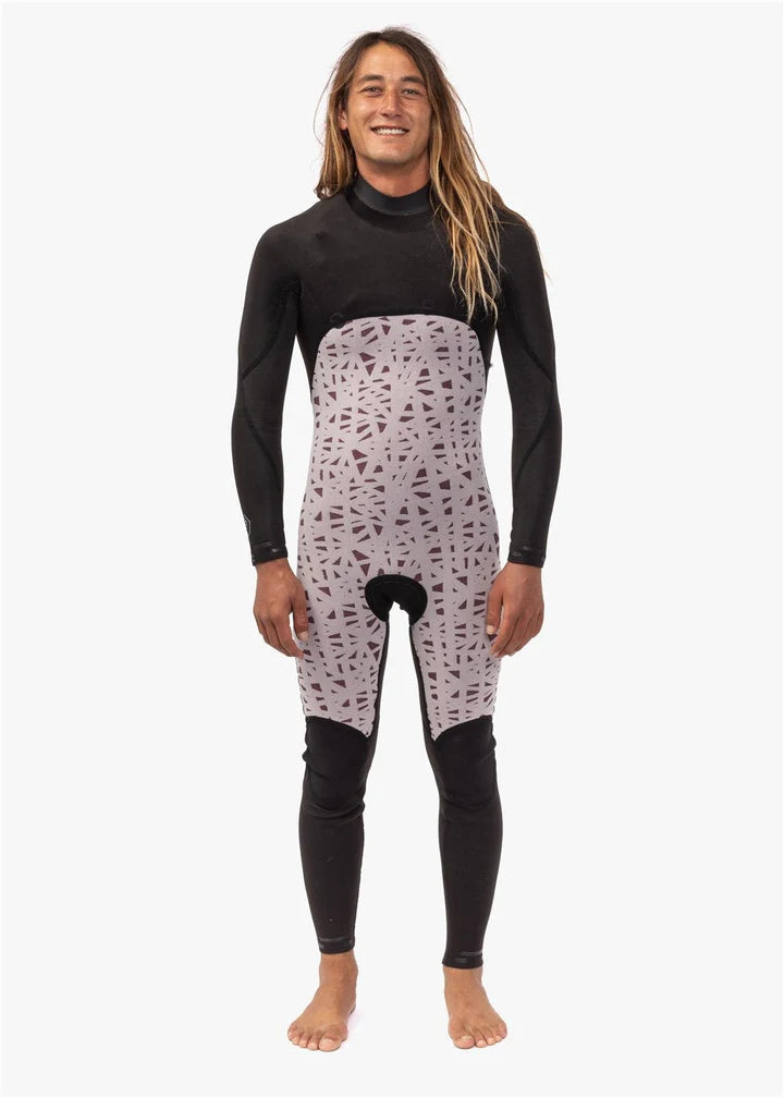 Vissla - 7 Seas 4/3 Chest Zip Full Suit Wetsuit | Naval
