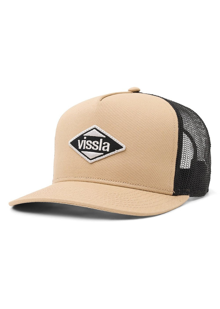 Vissla - Solid Sets Trucker Hat | Dark Khaki