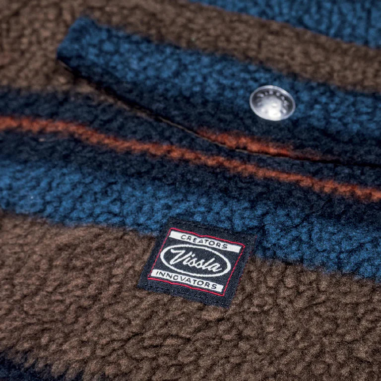 Vissla - Peaks Sherpa AO Eco Shirt | Dark Earth