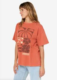Rip Curl - Oceanic Heritage Tee | Brick