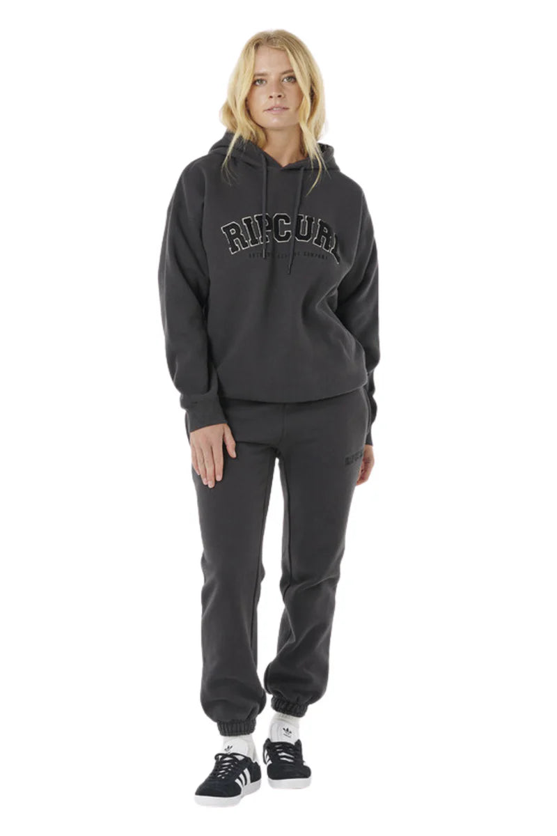 Rip Curl - Varsity Hoodie | Washed Black