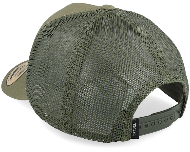 Rip Curl - Kids Search Icon Trucker Hat | Olive