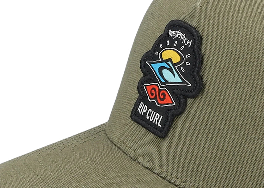 Rip Curl - Kids Search Icon Trucker Hat | Olive