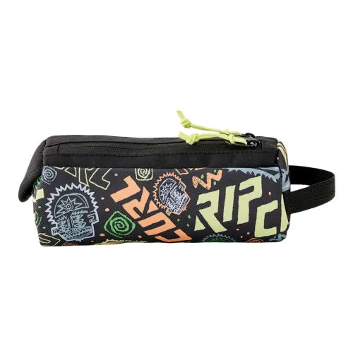 Rip Curl - Kids Pencil Case | Black/Multicoloured