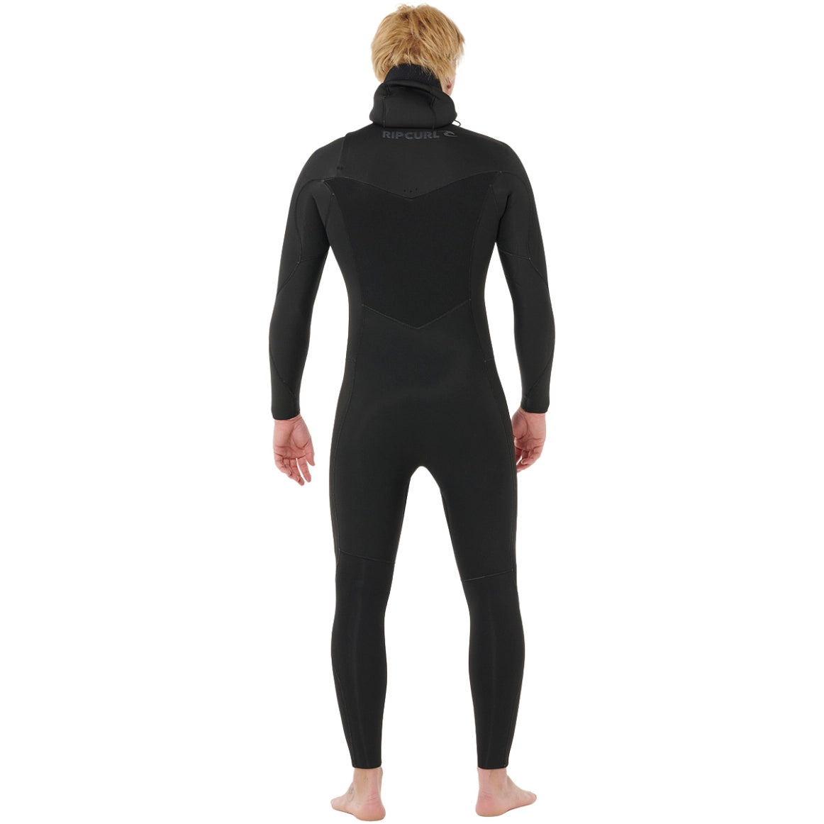 Rip Curl - Dawn Patrol 5/4 Chest Zip Hooded Wetsuit | Black