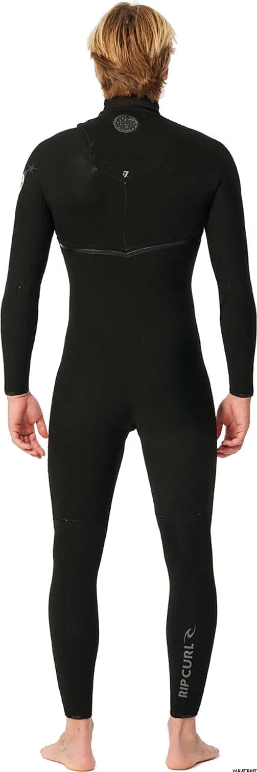 Rip Curl E Bomb 3/2 Zip Free Wetsuit - Black