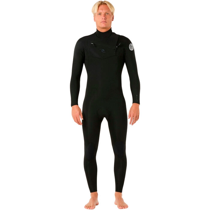Rip Curl - Dawn Patrol Pro 4/3 Chest Zip Wetsuit | Black