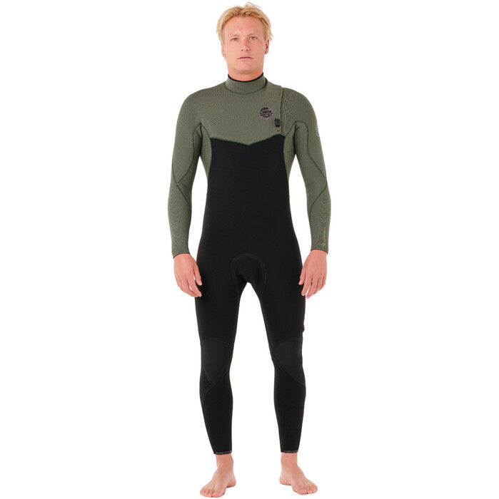 Rip Curl - Flash Bomb 5/3 Chest Zip Wetsuit | Black