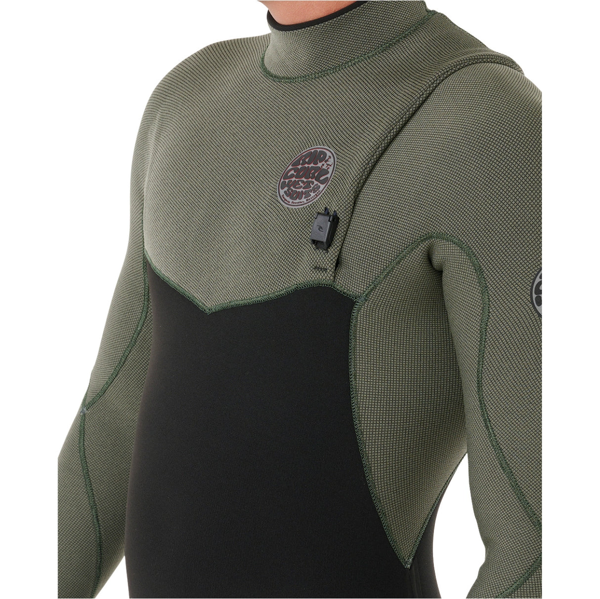 Rip Curl - Flash Bomb 5/3 Chest Zip Wetsuit | Black