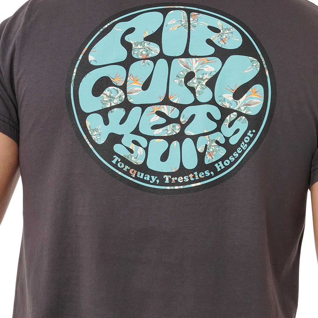 Rip Curl - Wettie Passage Icons Tee | Phantom