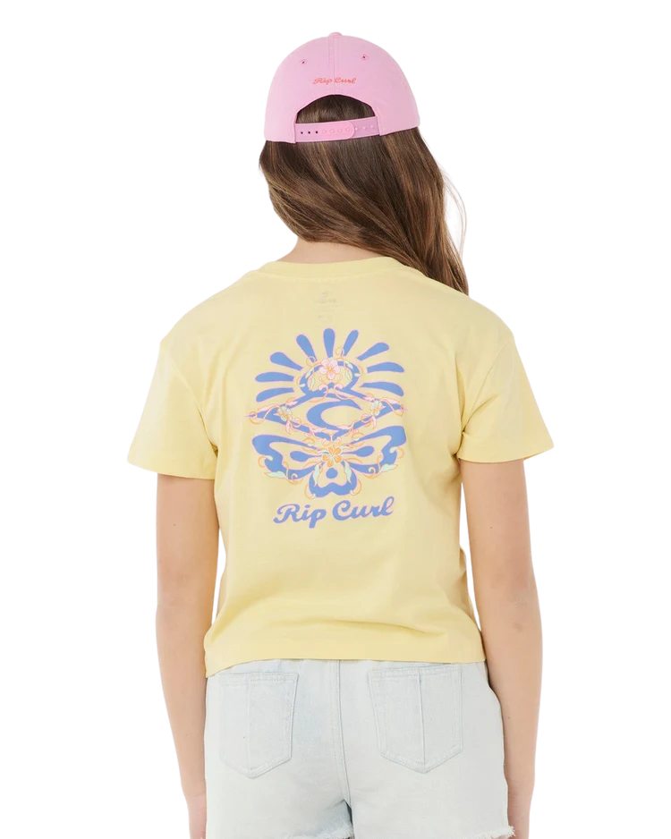 Rip Curl - kids Sunset Skies Crop T-Shirt | Banana