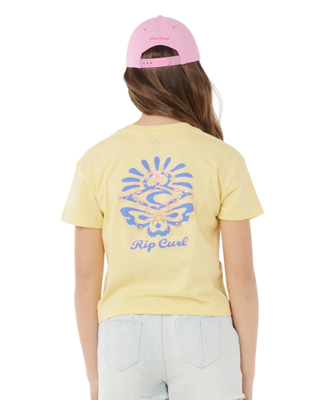 Rip Curl - kids Sunset Skies Crop T-Shirt | Banana