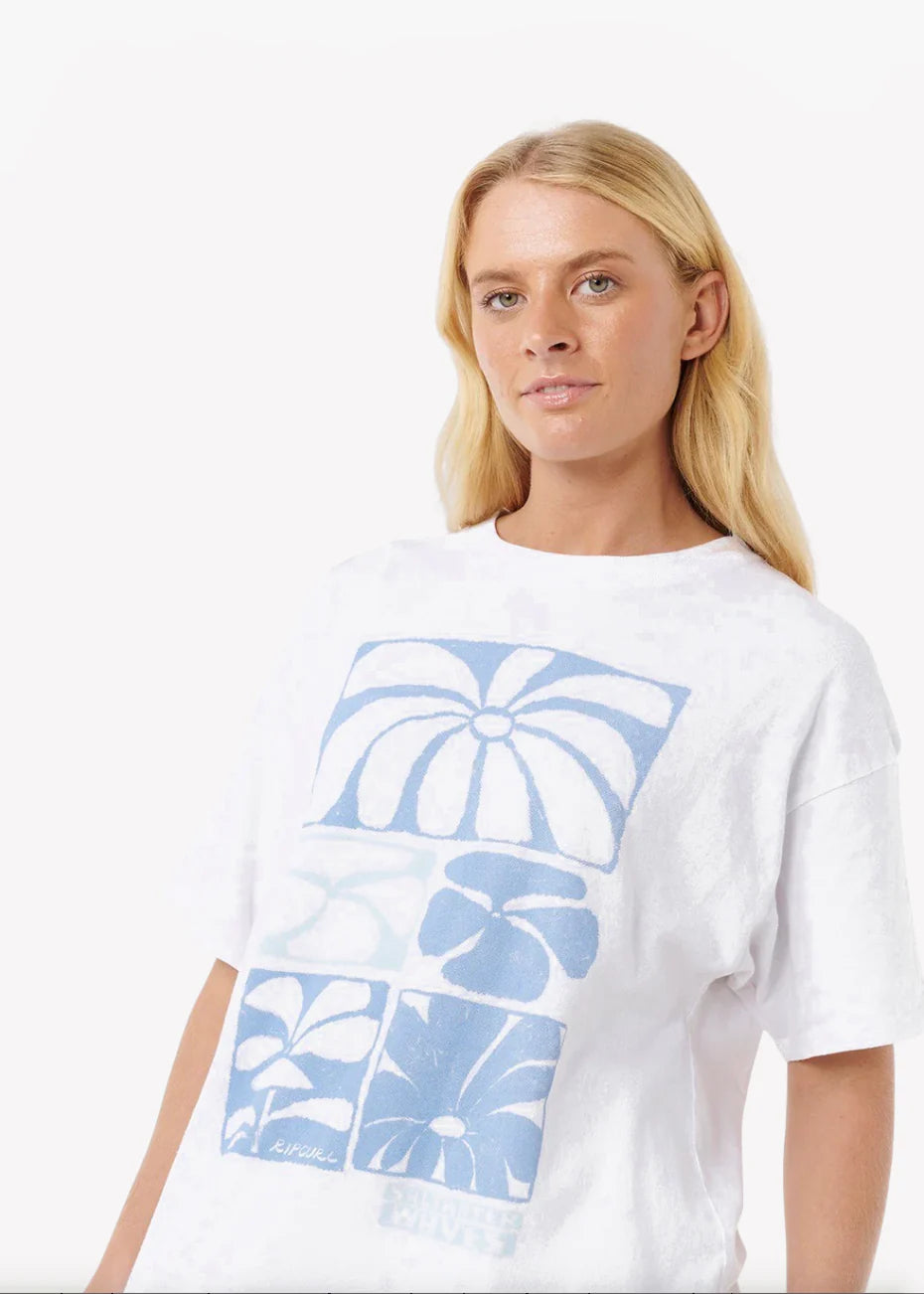 Rip Curl - Oceanic Heritage Tee | Optical White