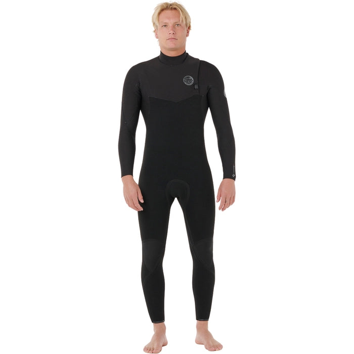Rip Curl - Flash Bomb 5/3 Chest Zip Wetsuit | Black