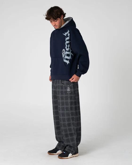 Rusty - Primal Confusion Hooded Fleece | Navy Blue