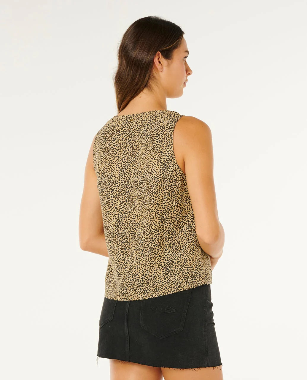 Rip Curl - Animal Instinct Tie Front Top | Natural