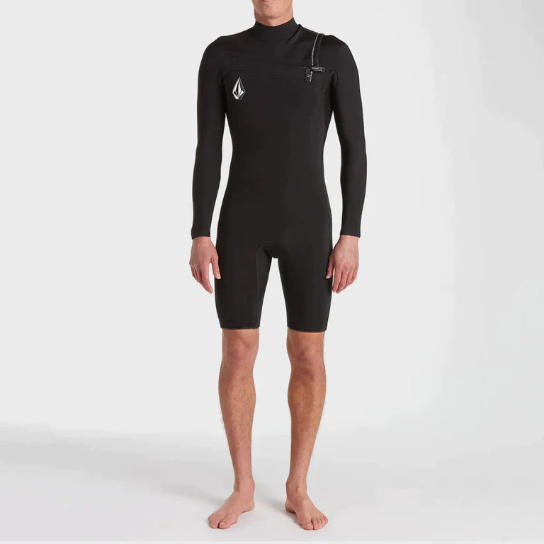 Volcom - Men’s 2/2mm Long-Sleeve Spring Wetsuit | Black