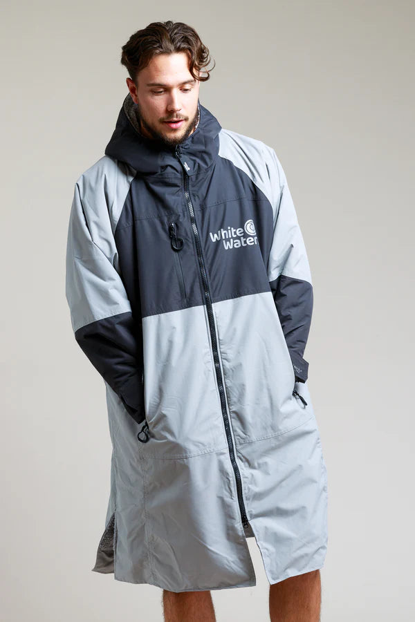 White Water Change Robe | Steel Grey | Hard Shell Robe