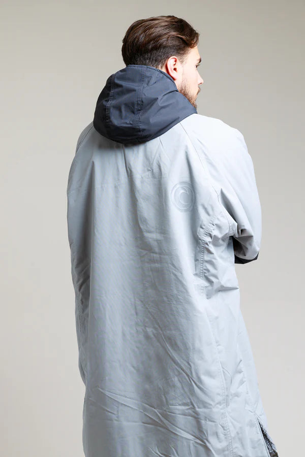 White Water Change Robe | Steel Grey | Hard Shell Robe