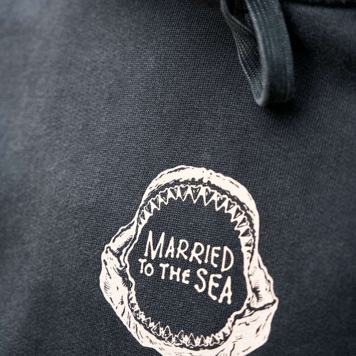 Jaw Unisex Vintage Hood - Black | Married to the Sea