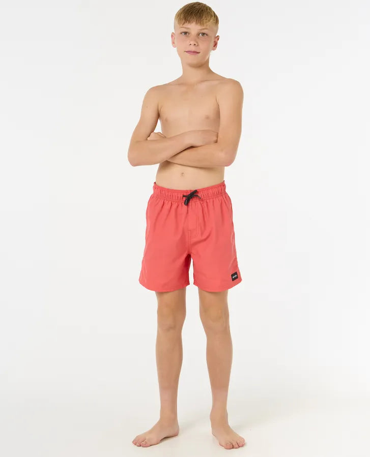 Rip Curl Offset Volley - Boy | Washed Red