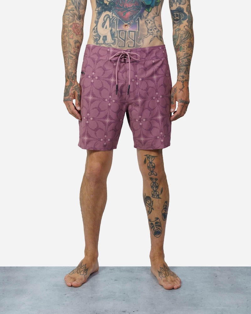 Lost - Bside Boardshort | Mauve - - Married to the Sea Surf Shop -