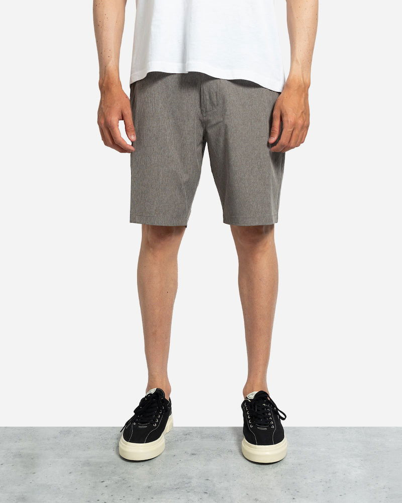Lost - Master Hybrid Short | Heather Charcoal - - Married to the Sea Surf Shop -
