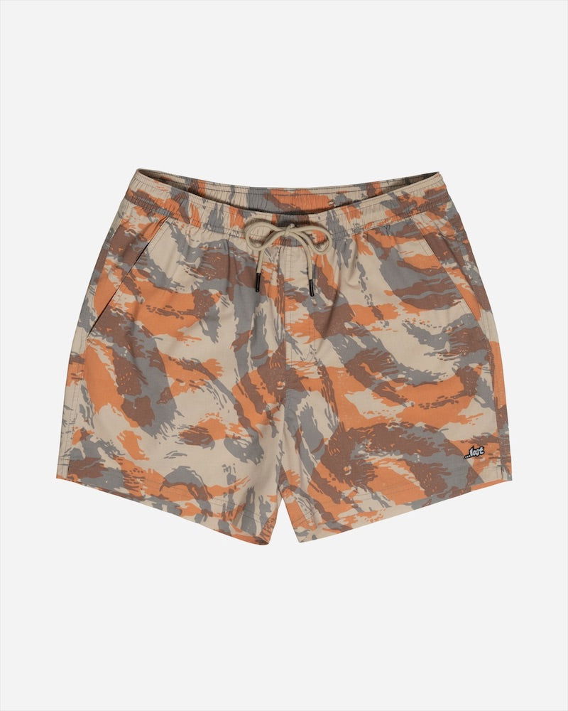 Lost - Prism Boardshort | Lizard Camo Orange - - Married to the Sea Surf Shop -