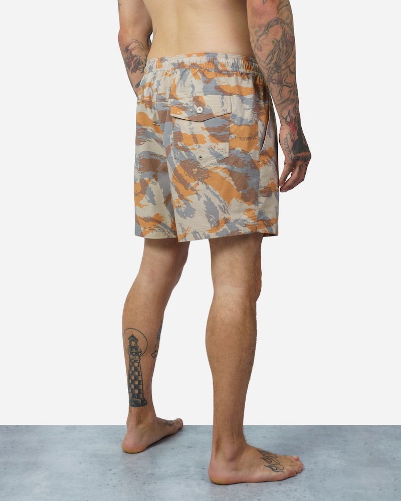 Lost - Prism Boardshort | Lizard Camo Orange - - Married to the Sea Surf Shop -