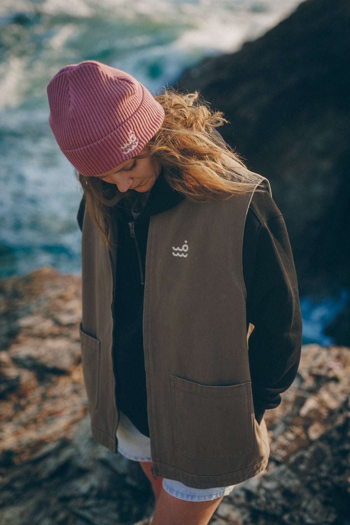 Setty Canvas Heavy Gillet | Walnut