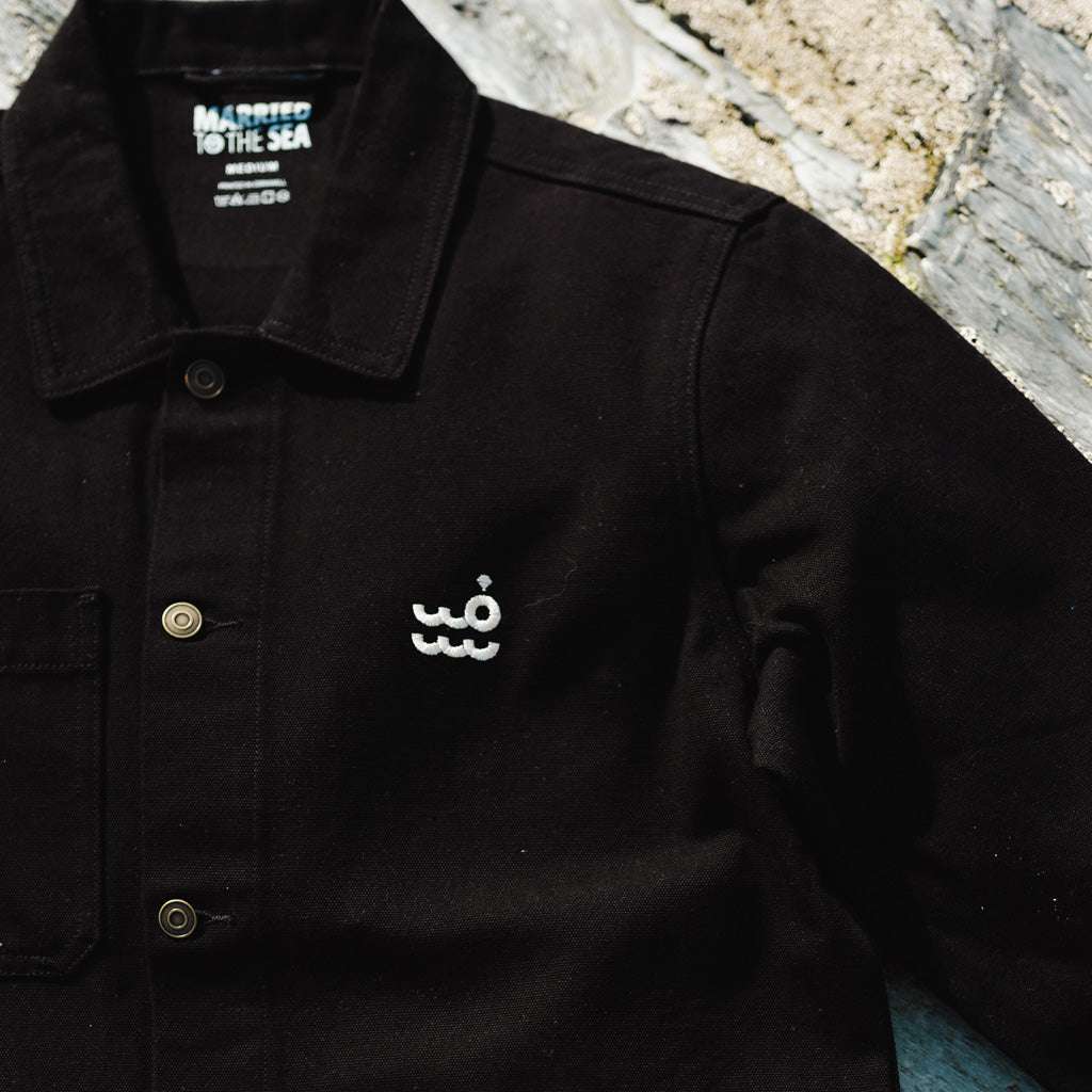 Setty Canvas Chore Jacket | Black