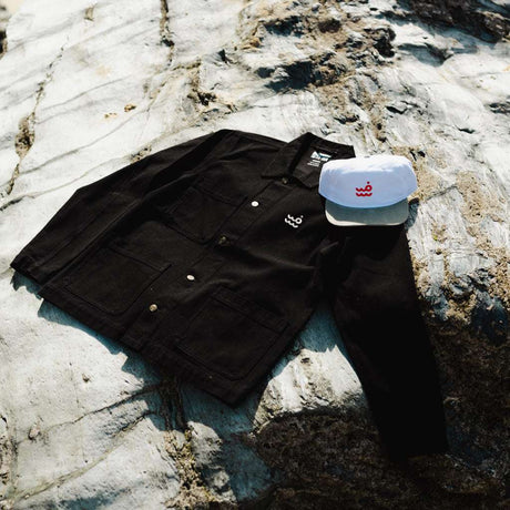Setty Canvas Chore Jacket | Black