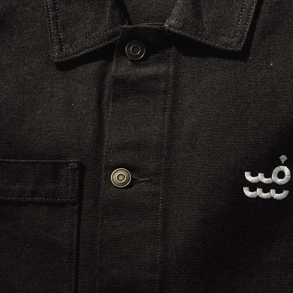 Setty Canvas Chore Jacket | Black