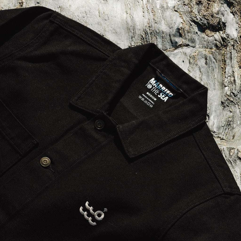 Setty Canvas Chore Jacket | Black