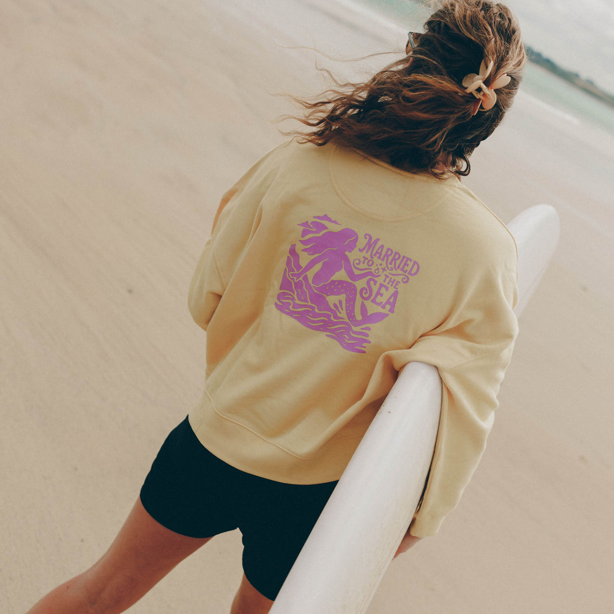 On The Rocks Womens Crew | Viva Yellow