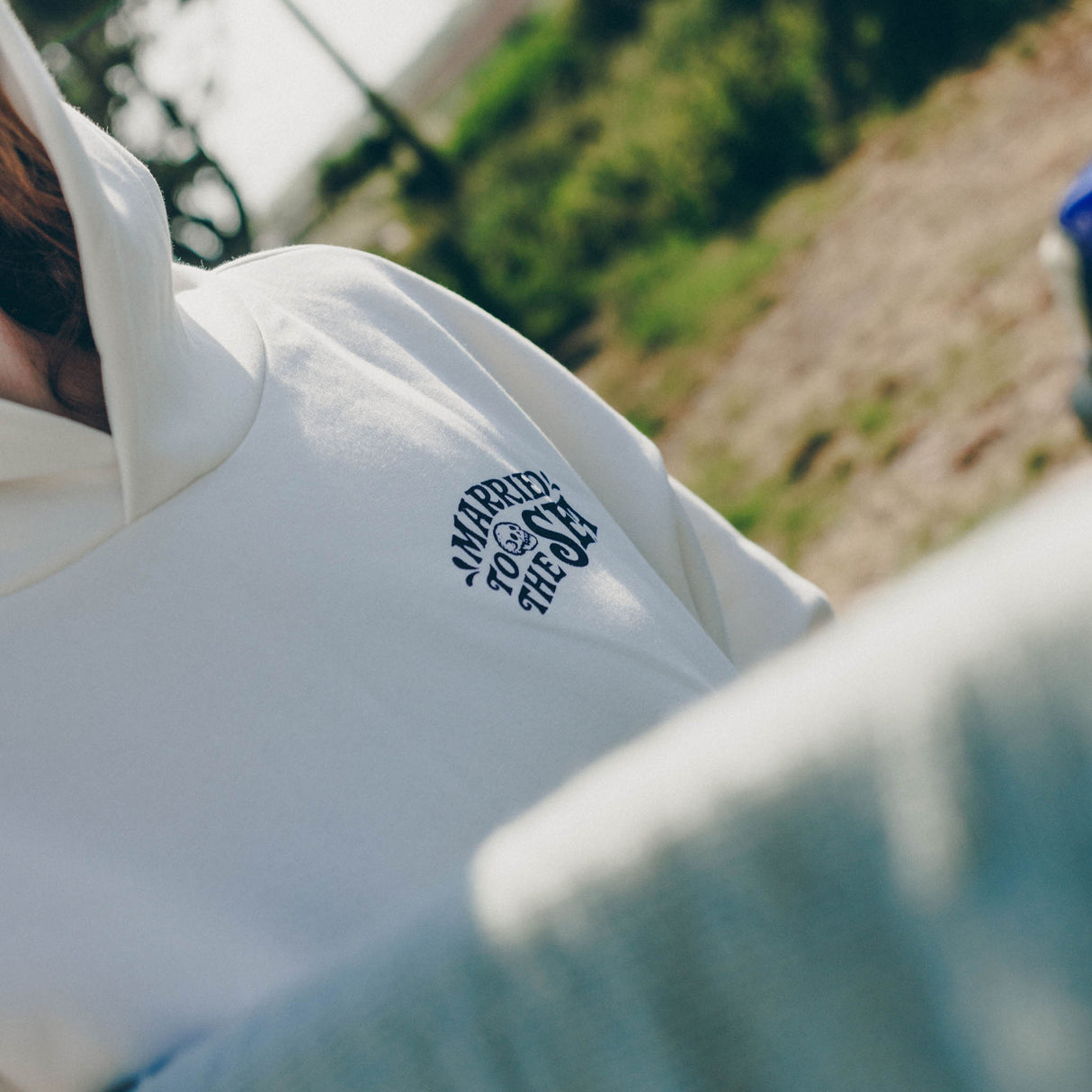 SkullySurf Hood | Ivory