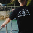 Karma Skull Pocket Tee | Black
